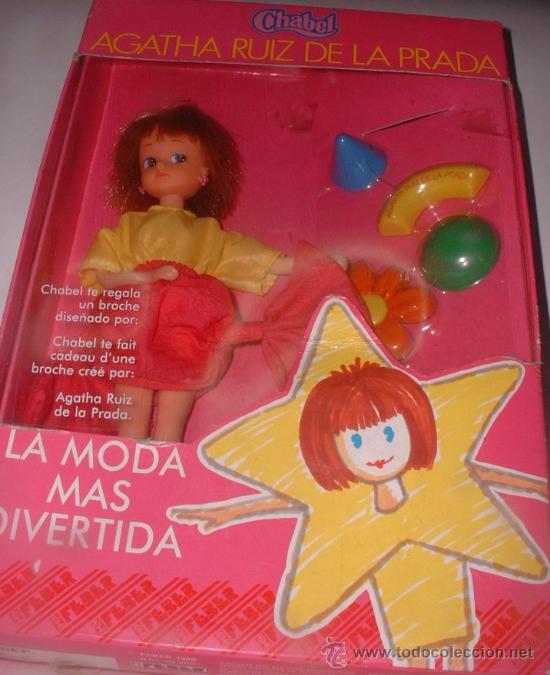 Mu&ntilde;ecas espa&ntilde;olas modernas: MU&Ntilde;ECA CHABEL AGATHA RUIZ DE LA PRADA, EN CAJA. CC - Foto 1
