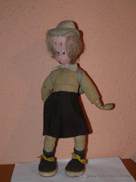 Mu&ntilde;ecas espa&ntilde;olas modernas: ANTIGUO MU&Ntilde;ECO. POSIBLEMENTE LENCY - Foto 1