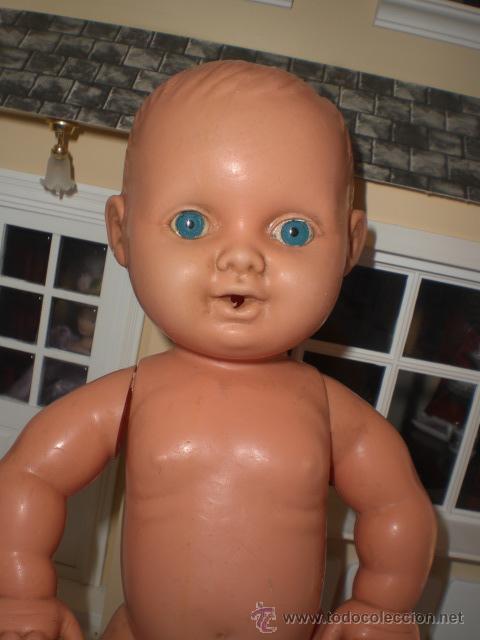 Bonecas Espanholas Modernas: ANTIGUO BEBE DE PLASTICO, A&Ntilde;OS 50