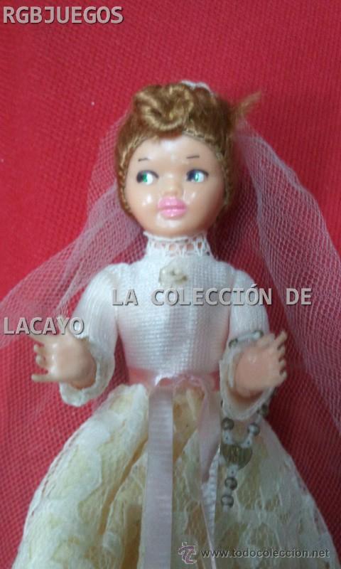 Mu&ntilde;ecas espa&ntilde;olas modernas: ANTIGUA MU&Ntilde;ECA TARTA COMUNION - Foto 2