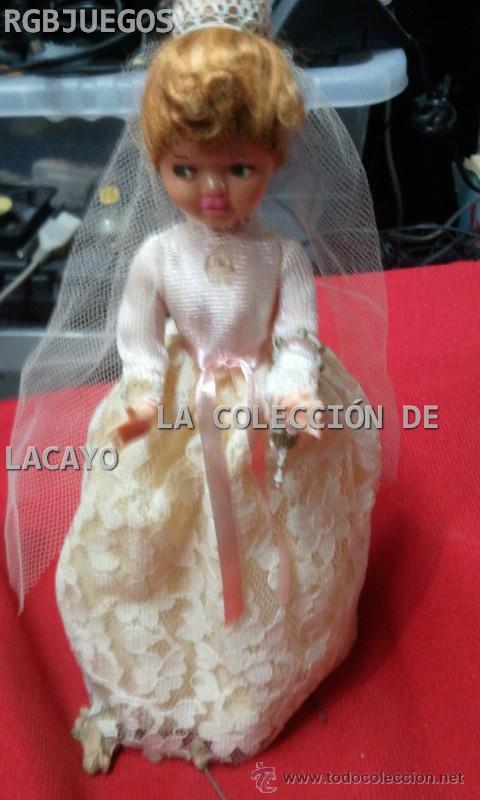 Mu&ntilde;ecas espa&ntilde;olas modernas: ANTIGUA MU&Ntilde;ECA TARTA COMUNION - Foto 3