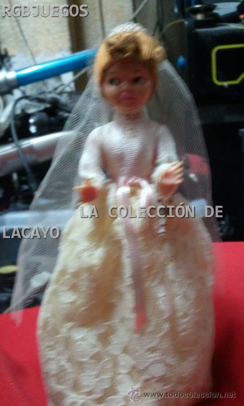 Mu&ntilde;ecas espa&ntilde;olas modernas: ANTIGUA MU&Ntilde;ECA TARTA COMUNION - Foto 4