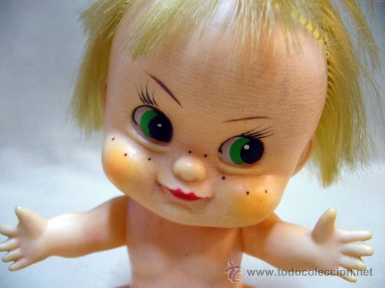 Mu&ntilde;ecas espa&ntilde;olas modernas: MU&Ntilde;ECO, CABEZON, TODO DE PLASTICO, 17 CM - Foto 2