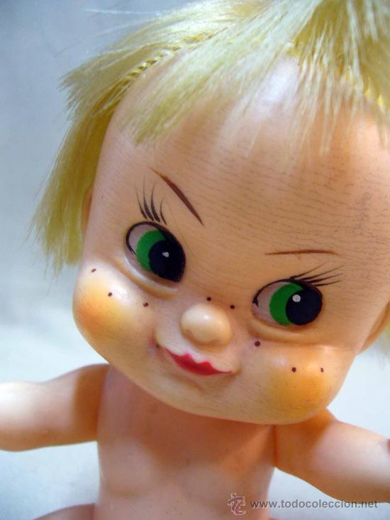Mu&ntilde;ecas espa&ntilde;olas modernas: MU&Ntilde;ECO, CABEZON, TODO DE PLASTICO, 17 CM - Foto 3