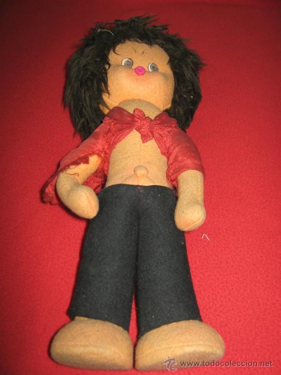 Mu&ntilde;ecas espa&ntilde;olas modernas: MU&Ntilde;ECA DE TRAPO DE LOS A&Ntilde;OS 60 - Foto 1