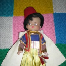 Bambole Spagnole Moderne: ANTIGUO MUÑECO MORITO FABRICADO EN ALCOY CHINARRO EN LOS AÑOS 70 MUY BUEN ESTADO