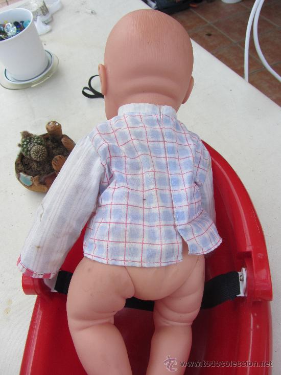 Mu&ntilde;ecas espa&ntilde;olas modernas: MU&Ntilde;ECO ARIAS  SPAIN, 40 cms con portabebe - Foto 4