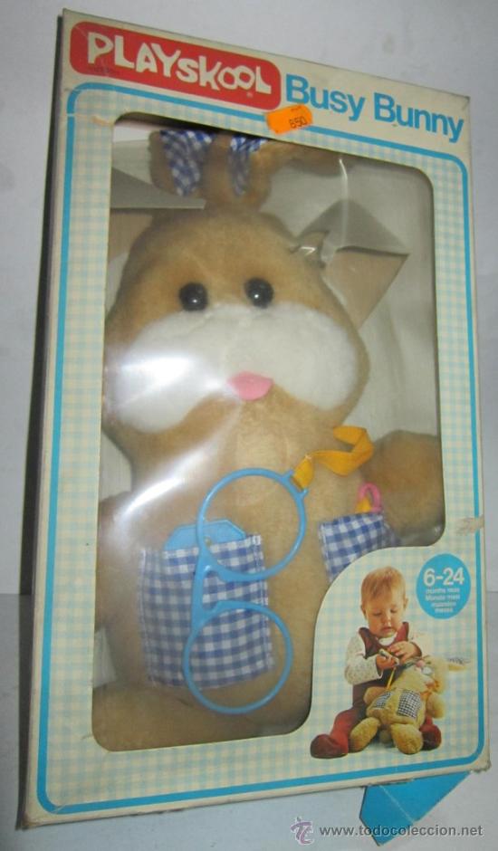 Mu&ntilde;ecas espa&ntilde;olas modernas: MU&Ntilde;ECO PLAYSKOOL, BUSY BUNNY, EN CAJA. CC - Foto 1