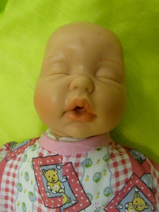 Mu&ntilde;ecas espa&ntilde;olas modernas: Beb&eacute; dormil&oacute;n de panre. - Foto 1