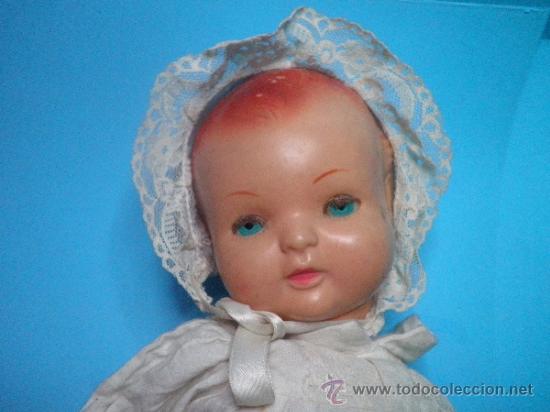 Mu&ntilde;ecas espa&ntilde;olas modernas: ANTIGUA MU&Ntilde;ECA CON VESTIDO DE ENCAJE - Foto 2