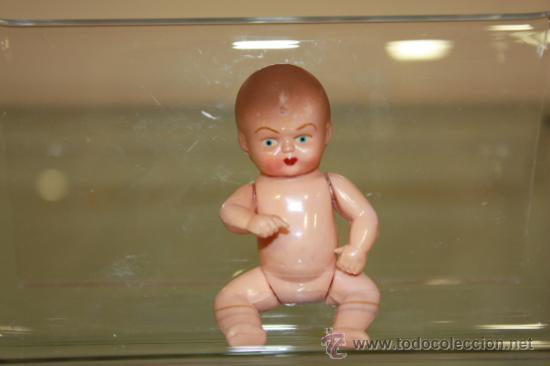 Mu&ntilde;ecas espa&ntilde;olas modernas: Mu&ntilde;eco  beb&eacute; Celuloide Antiguo..A&ntilde;os 60 - Foto 2