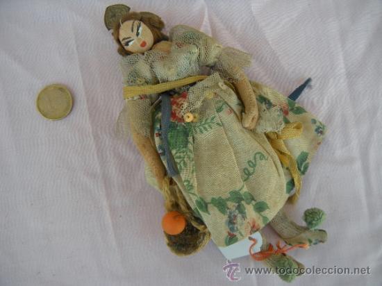 Mu&ntilde;ecas espa&ntilde;olas modernas: ANTIGUA MU&Ntilde;ECA DE TRAPO - Foto 1