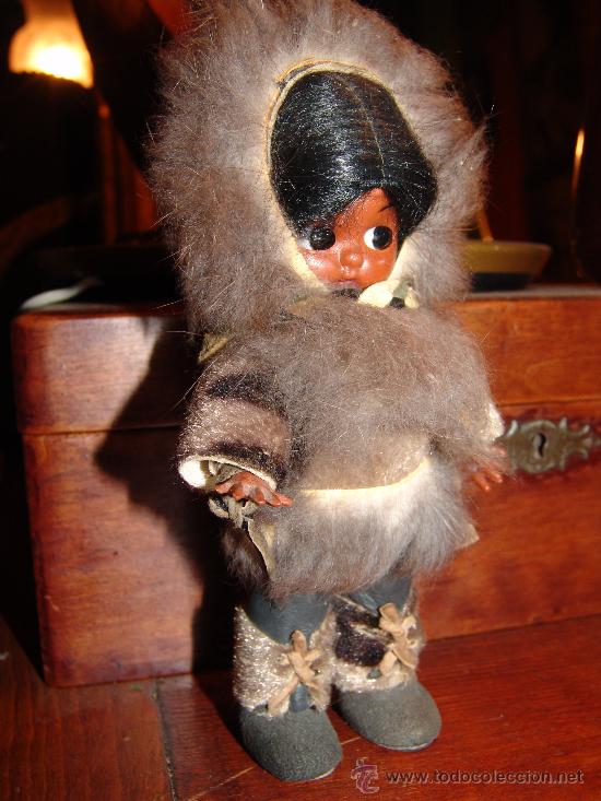 Mu&ntilde;ecas espa&ntilde;olas modernas: MU&Ntilde;ECA ESQUIMAL VINTAGE - Foto 2