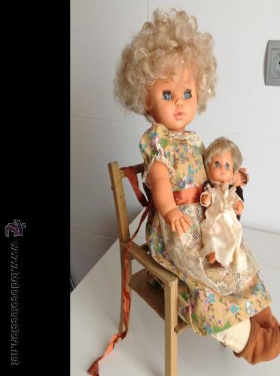 Mu&ntilde;ecas espa&ntilde;olas modernas: MU&Ntilde;ECA CON NI&Ntilde;O Y SILLA JESMAR - Foto 11