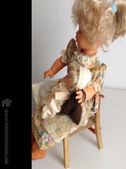Mu&ntilde;ecas espa&ntilde;olas modernas: MU&Ntilde;ECA CON NI&Ntilde;O Y SILLA JESMAR - Foto 8