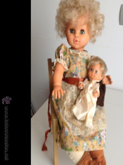 Mu&ntilde;ecas espa&ntilde;olas modernas: MU&Ntilde;ECA CON NI&Ntilde;O Y SILLA JESMAR - Foto 6