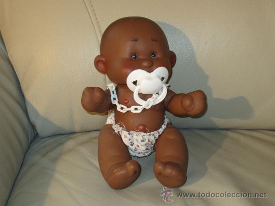 Mu&ntilde;ecas espa&ntilde;olas modernas: bebe negrito gadir artesanal - Foto 2