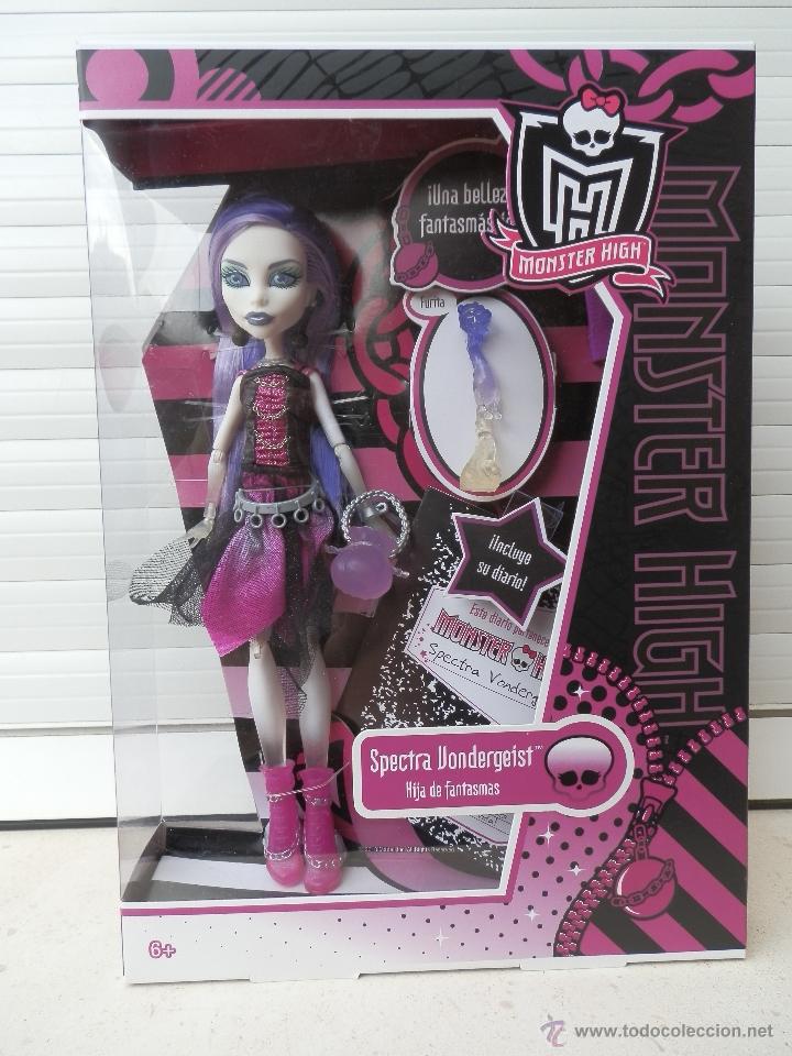 spectra monster high muñeca