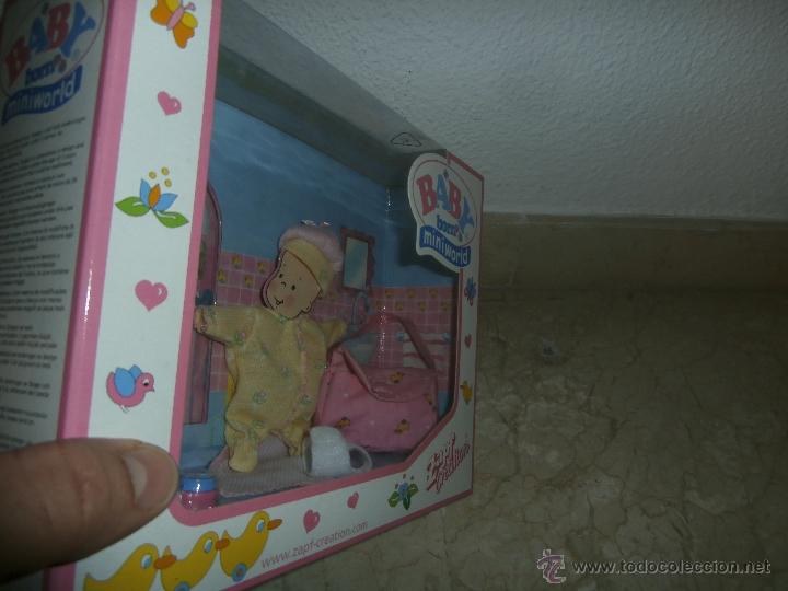 Mu&ntilde;ecas espa&ntilde;olas modernas: ZAPF CREATION - SET DE ROPA Y COMPLEMENTOS PARA BABY BORN MINIWORLD - Foto 3