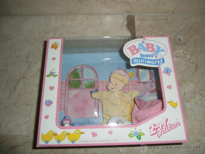 Mu&ntilde;ecas espa&ntilde;olas modernas: ZAPF CREATION - SET DE ROPA Y COMPLEMENTOS PARA BABY BORN MINIWORLD - Foto 4