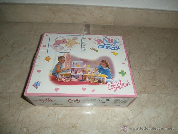 Mu&ntilde;ecas espa&ntilde;olas modernas: ZAPF CREATION - SET DE ROPA Y COMPLEMENTOS PARA BABY BORN MINIWORLD - Foto 5
