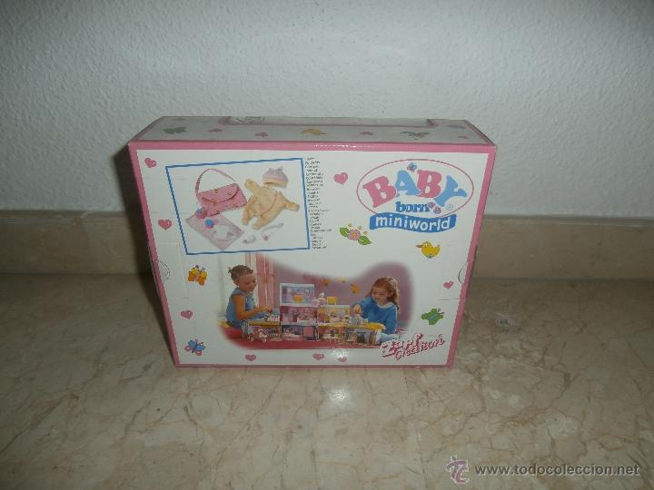 Mu&ntilde;ecas espa&ntilde;olas modernas: ZAPF CREATION - SET DE ROPA Y COMPLEMENTOS PARA BABY BORN MINIWORLD - Foto 7