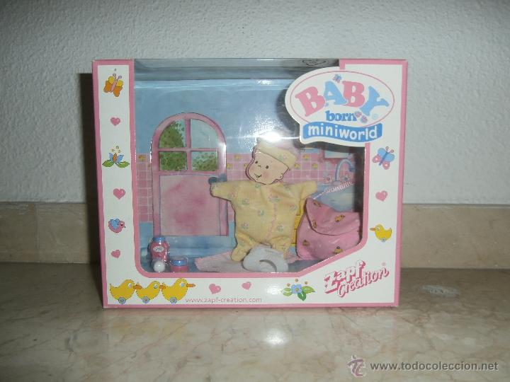 Mu&ntilde;ecas espa&ntilde;olas modernas: ZAPF CREATION - SET DE ROPA Y COMPLEMENTOS PARA BABY BORN MINIWORLD - Foto 10