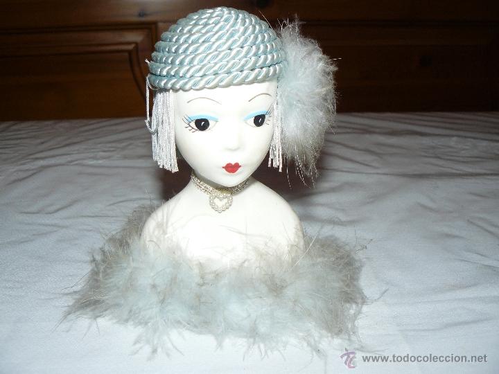 Mu&ntilde;ecas espa&ntilde;olas modernas: BUSTO DE MU&Ntilde;ECA EN CER&Aacute;MICA - Foto 1
