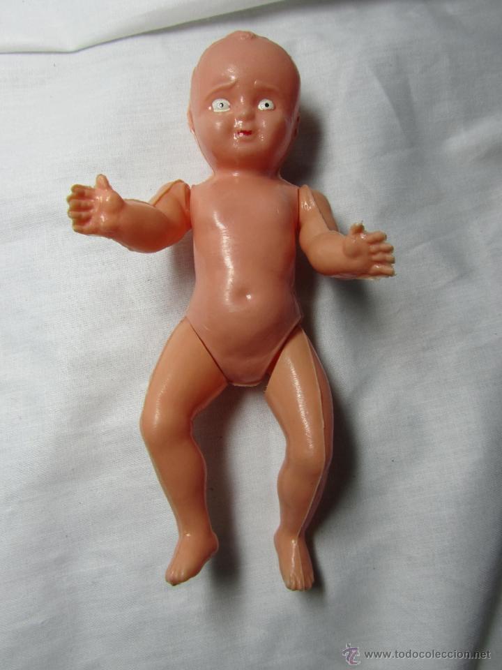 Mu&ntilde;ecas espa&ntilde;olas modernas: Peque&ntilde;o mu&ntilde;eco bebe de celuloide - Foto 2