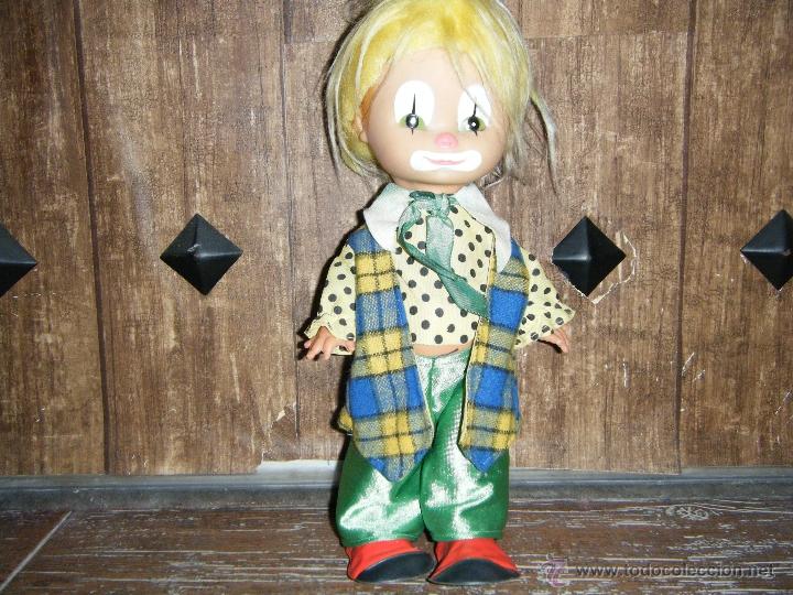 Mu&ntilde;ecas espa&ntilde;olas modernas: ANTIGUO MU&Ntilde;ECO PAYASO ** B.B ?? - Foto 1