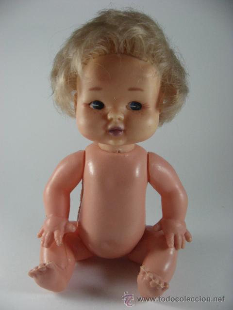 Mu&ntilde;ecas espa&ntilde;olas modernas: ANTIGUA MU&Ntilde;ECA ESTILO BARRIGUITAS. (22CM) - Foto 1