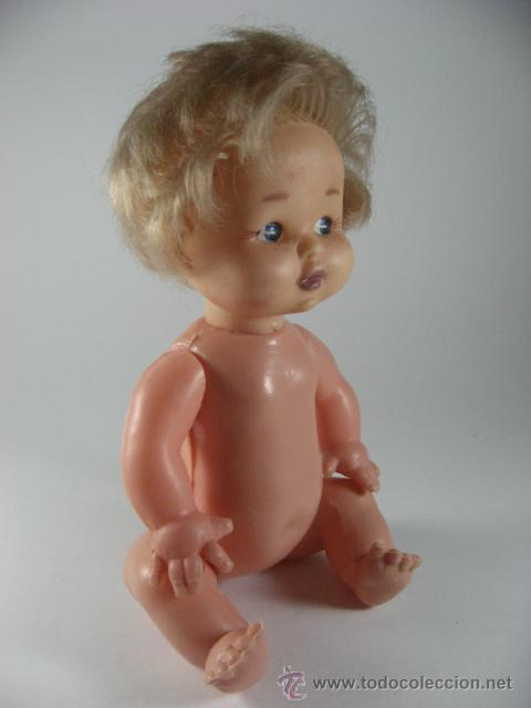 Mu&ntilde;ecas espa&ntilde;olas modernas: ANTIGUA MU&Ntilde;ECA ESTILO BARRIGUITAS. (22CM) - Foto 2