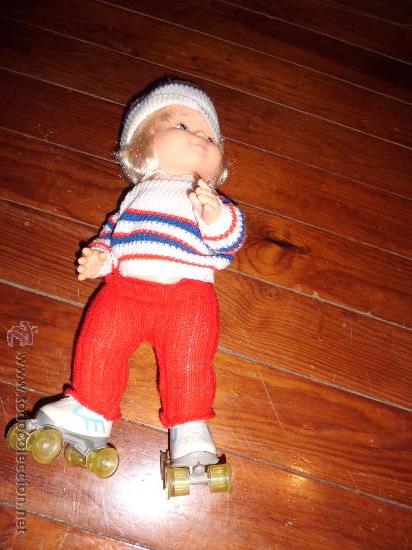 Mu&ntilde;ecas espa&ntilde;olas modernas: JOSMAR MU&Ntilde;ECA PATINADORA - Foto 1