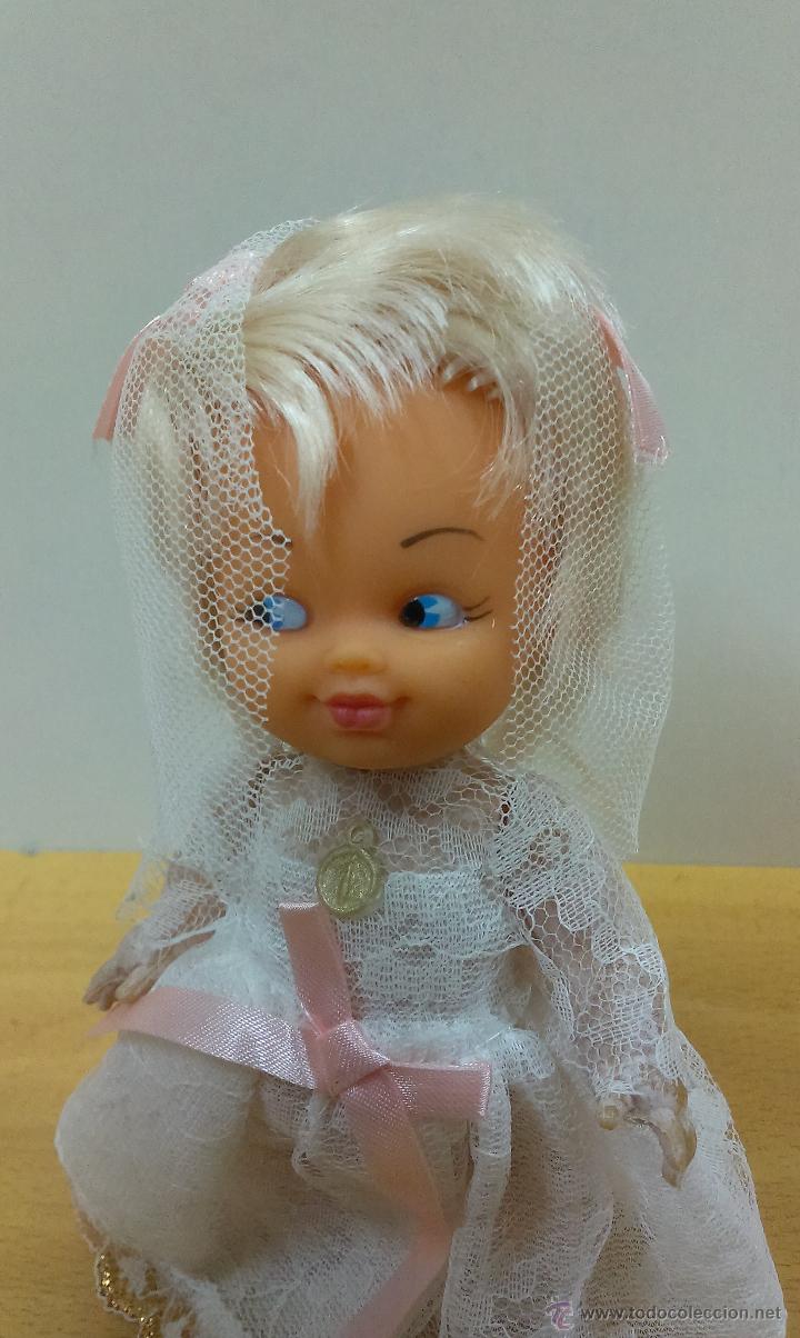 Mu&ntilde;ecas espa&ntilde;olas modernas: PAREJA DE MU&Ntilde;ECOS VESTIDOS DE COMUNION - Foto 4