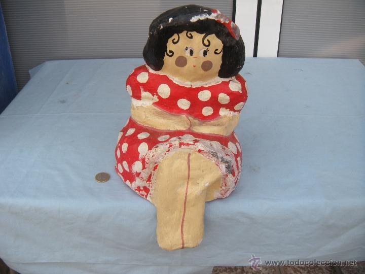 Mu&ntilde;ecas espa&ntilde;olas modernas: SIMP&Aacute;TICA MU&Ntilde;ECA DE CART&Oacute;N PIEDRA. - Foto 1