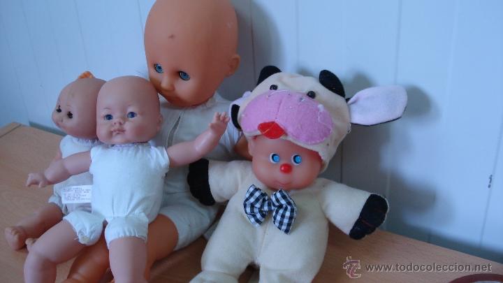 lote de 4 muñecos pequeños 170 - Compra venta todocoleccion