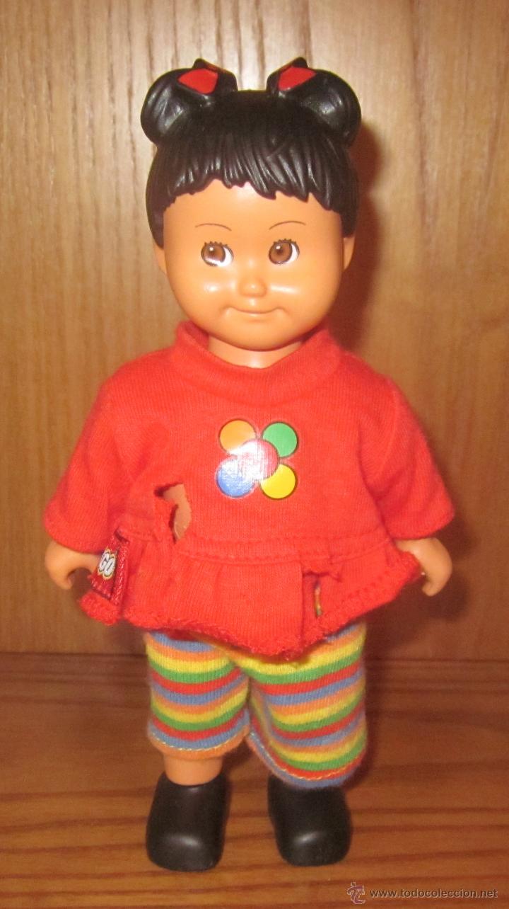 Mu&ntilde;ecas espa&ntilde;olas modernas: MU&Ntilde;ECA MORENA CON MOCHITOS,LEGO - Foto 1