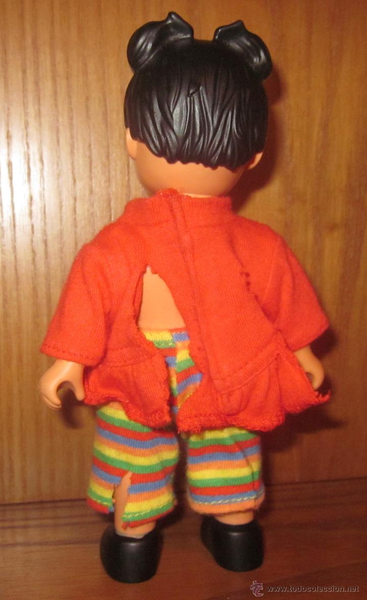 Mu&ntilde;ecas espa&ntilde;olas modernas: MU&Ntilde;ECA MORENA CON MOCHITOS,LEGO - Foto 3