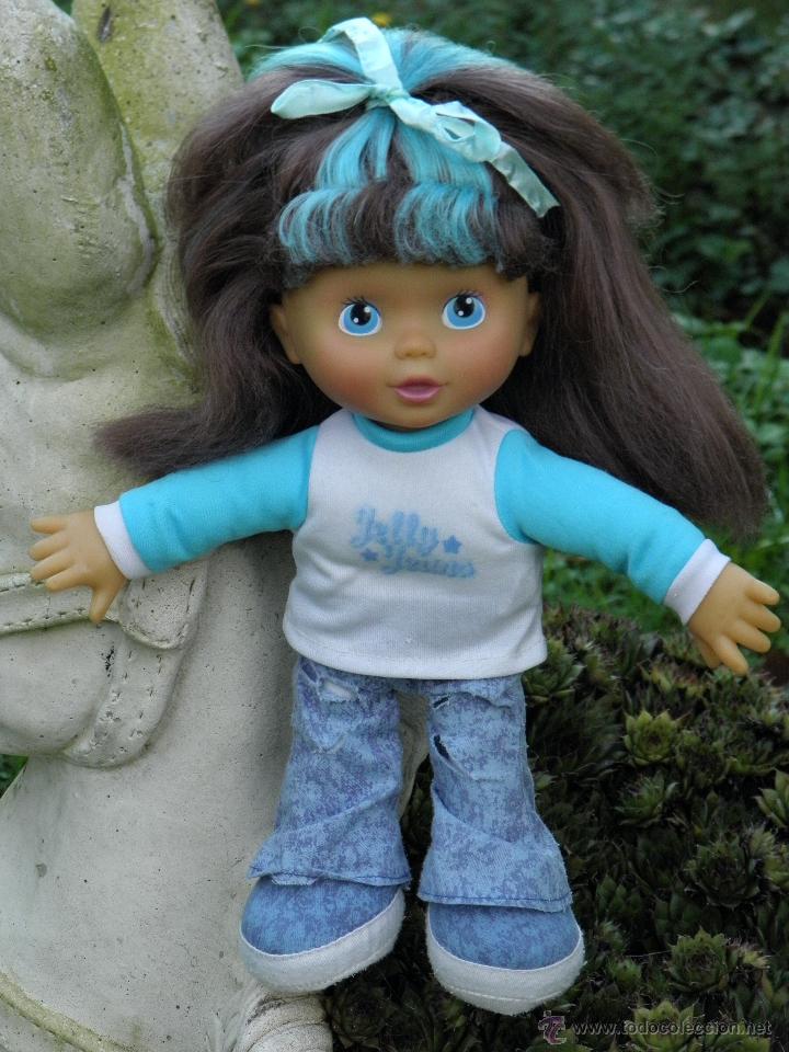 Bambole Spagnole Moderne: Antigua mu&ntilde;eca Jelly Jeans americana de Uneeda de 32 cm