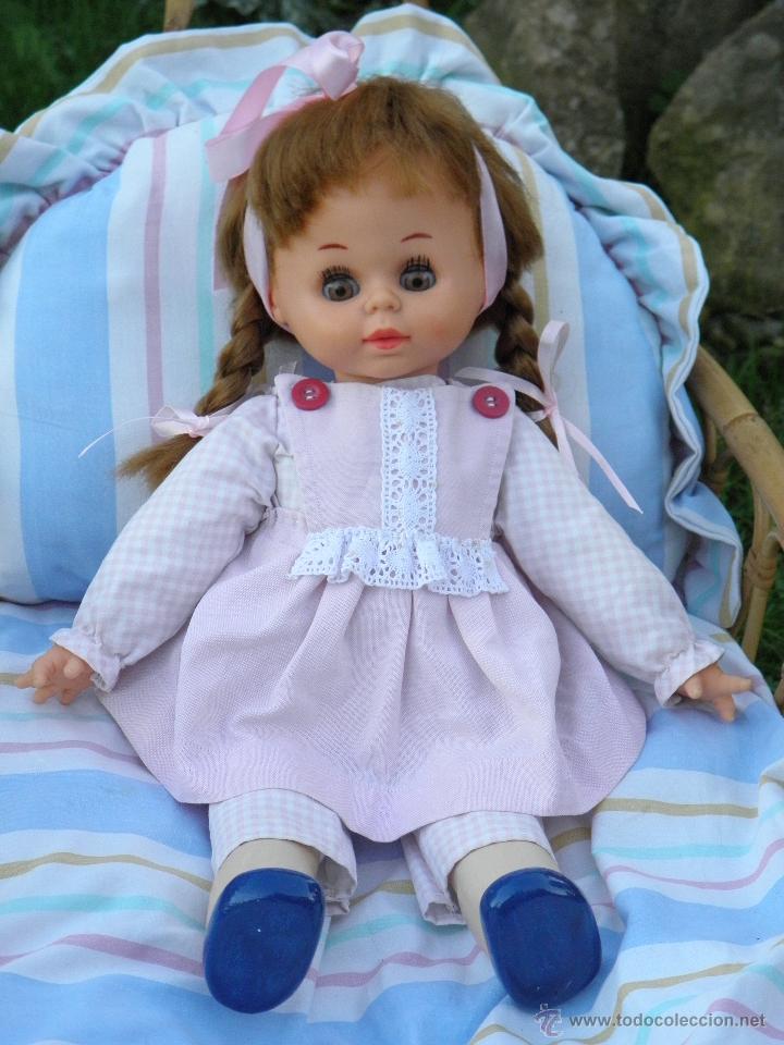 Mu&ntilde;ecas espa&ntilde;olas modernas: Mu&ntilde;eca espa&ntilde;ola antigua de 45 cm - Foto 1