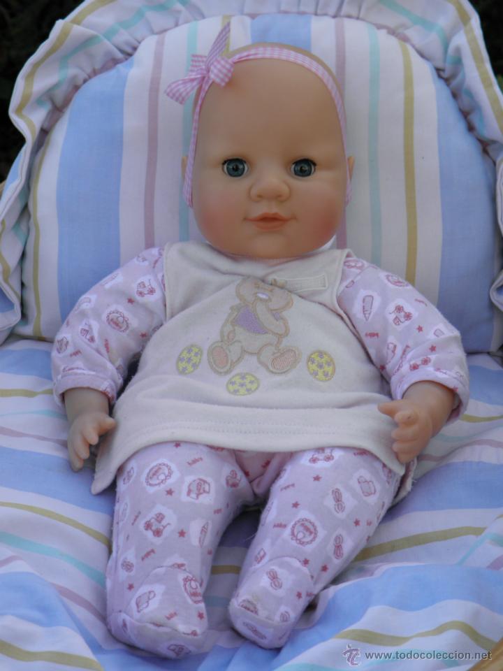 Mu&ntilde;ecas espa&ntilde;olas modernas: Antigua mu&ntilde;eca beb&eacute; Sum Sum de 40 cm - Foto 1