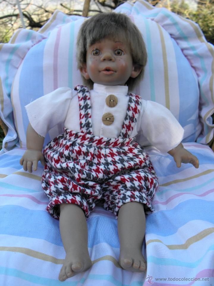 Mu&ntilde;ecas espa&ntilde;olas modernas: Antiguo mu&ntilde;eco Gestitos Expression Doll de 36 cm - Foto 1
