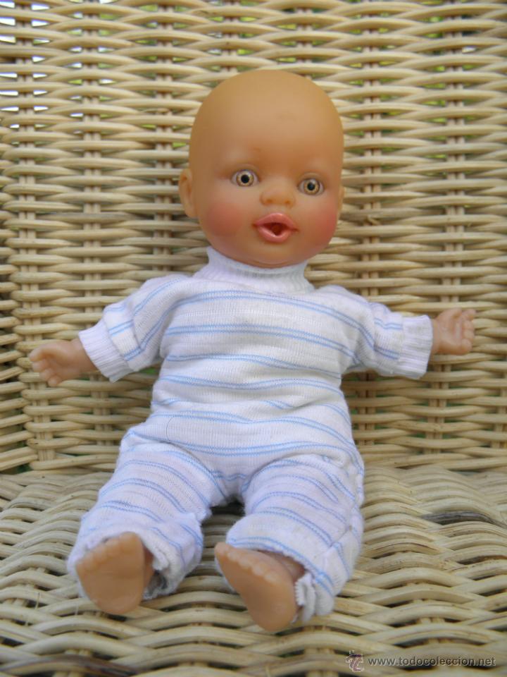 Mu&ntilde;ecas espa&ntilde;olas modernas: Antiguo mu&ntilde;eco beb&eacute; de Falca de 17 cm - Foto 1