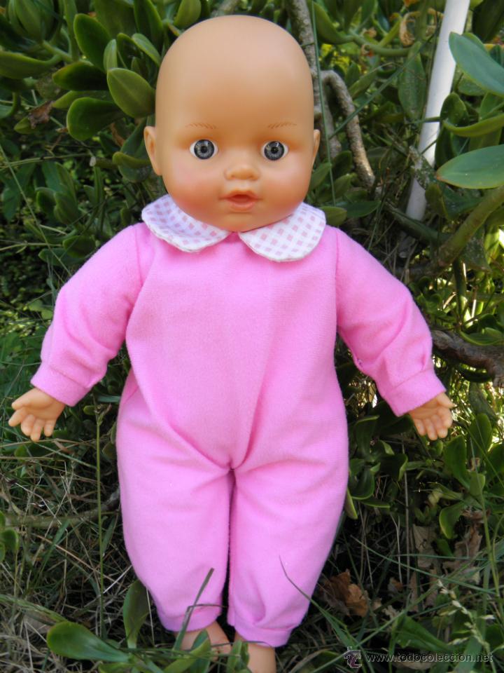 Mu&ntilde;ecas espa&ntilde;olas modernas: Antiguo mu&ntilde;eco beb&eacute; de 32 cm - Foto 1