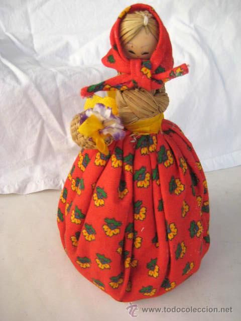 Poup&eacute;es Espagnoles Modernes: Mu&ntilde;eca : CAMPESINA. ARTESANIA EN ESPARTO