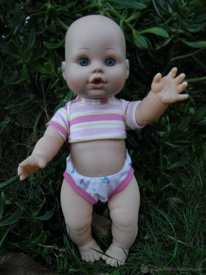 Poup&eacute;es Espagnoles Modernes: Antigua mu&ntilde;eca beb&eacute; de 33 cm