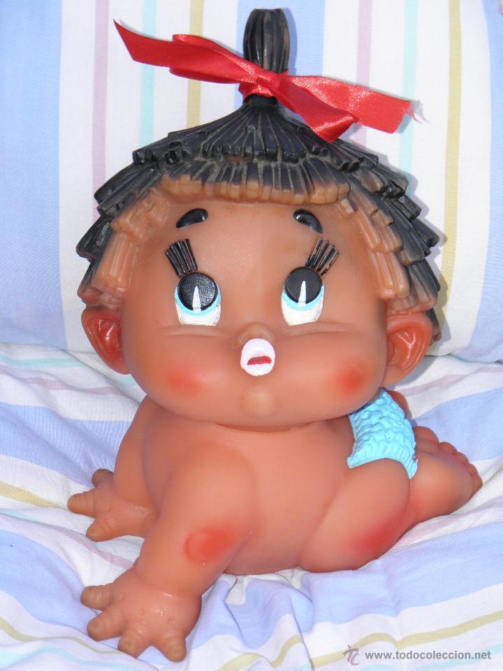Bonecas Espanholas Modernas: Mu&ntilde;eca antigua beb&eacute; de goma de Majuba Reg