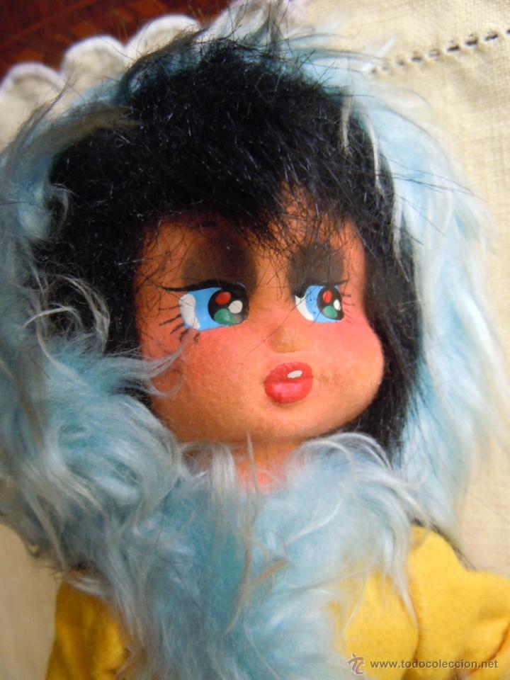 Mu&ntilde;ecas espa&ntilde;olas modernas: MU&Ntilde;ECA DE FIELTRO DE LOS A&Ntilde;OS 60 - Foto 7