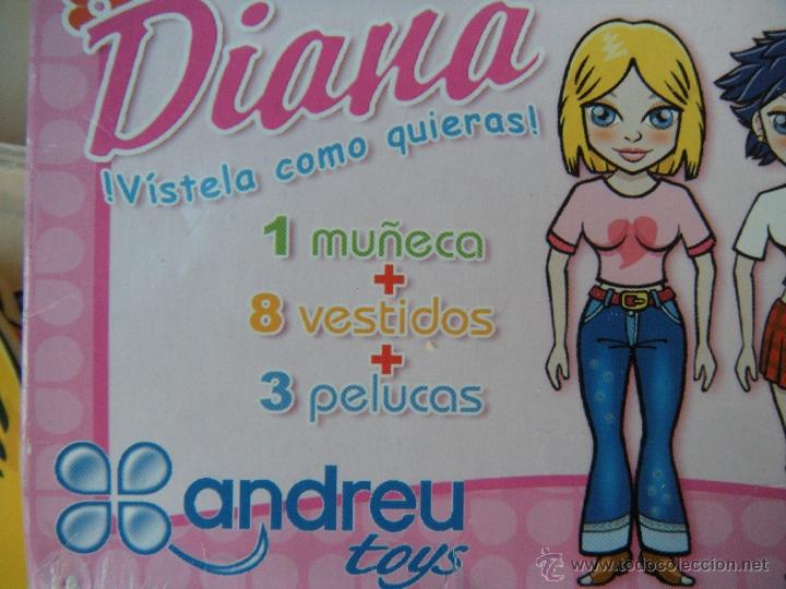 Mu&ntilde;ecas espa&ntilde;olas modernas: MU&Ntilde;ECA DIANA MAGN&Eacute;TICA  ANDREU - Foto 4