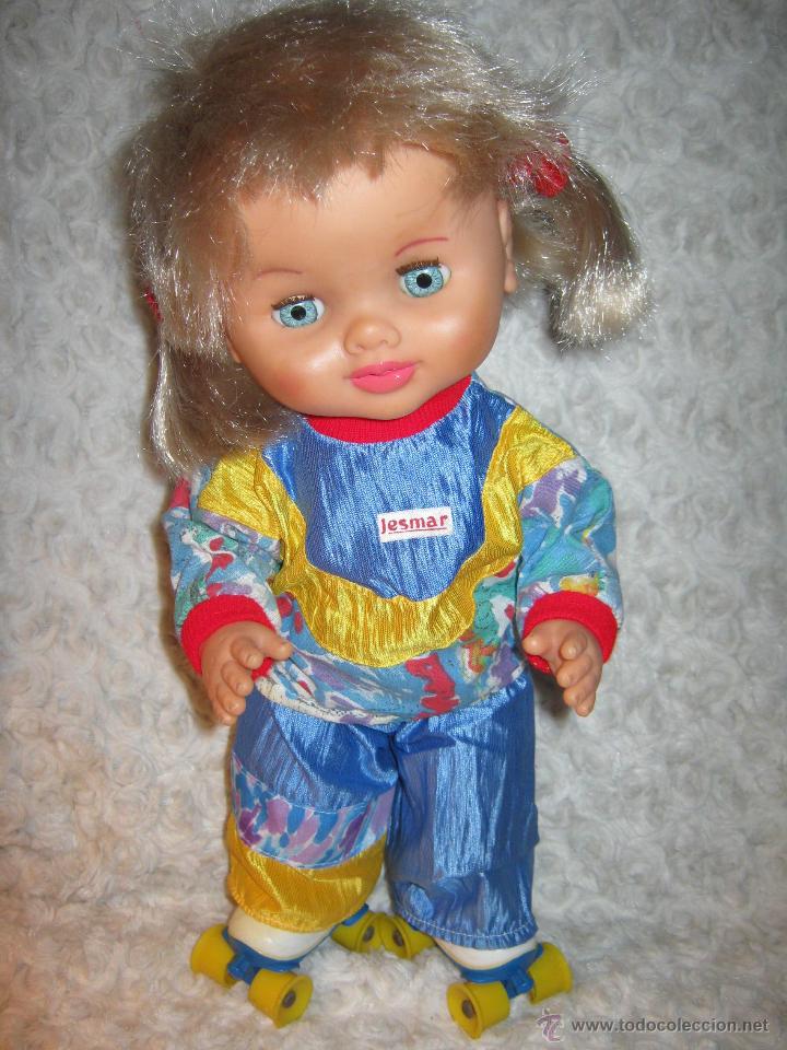 Mu&ntilde;ecas espa&ntilde;olas modernas: MU&Ntilde;ECA PATINADORA DE JESMAR - Foto 1
